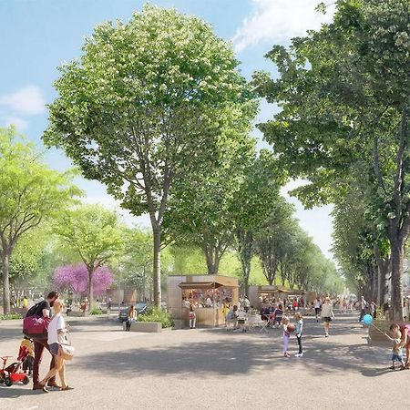 Quartier De Verdure "Cours Julien La Plaine "Chambre Privee Dans Appartement Marselha Exterior foto