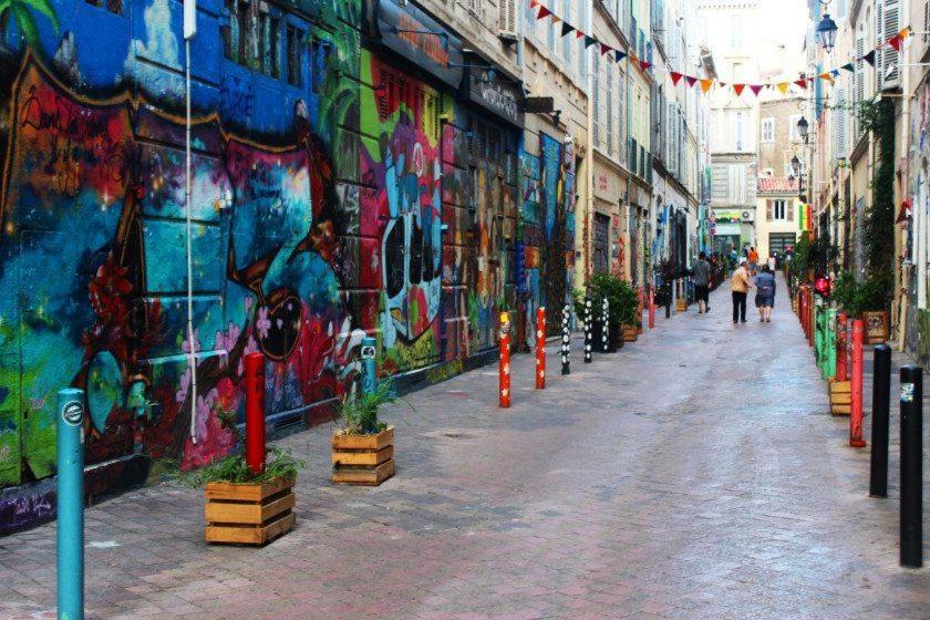 Quartier De Verdure "Cours Julien La Plaine "Chambre Privee Dans Appartement Marselha Exterior foto