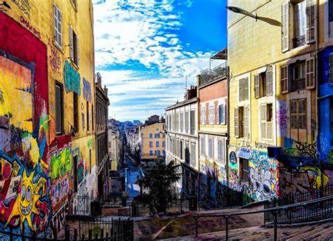 Quartier De Verdure "Cours Julien La Plaine "Chambre Privee Dans Appartement Marselha Exterior foto